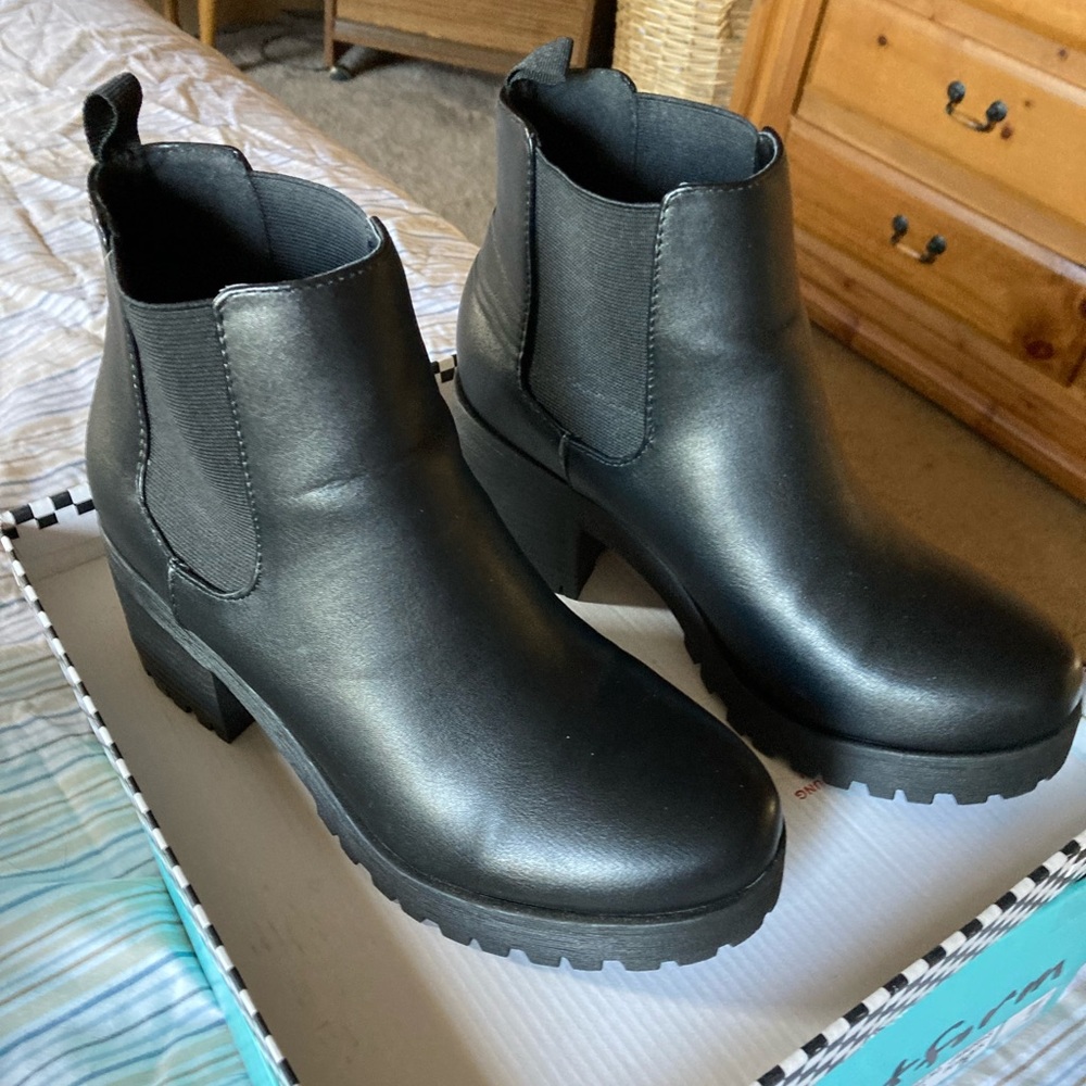 Black booties